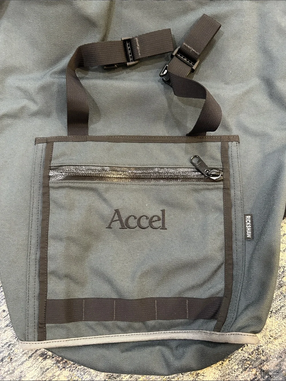 Rickshaw Roll-Top Backpack in Slate Gray